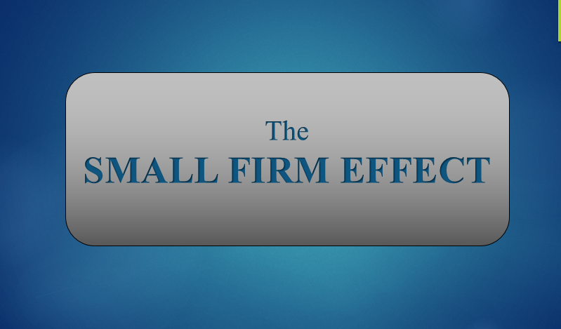 Small Firm Effect Anomaly in Nepalese Stock Market - Analysis
